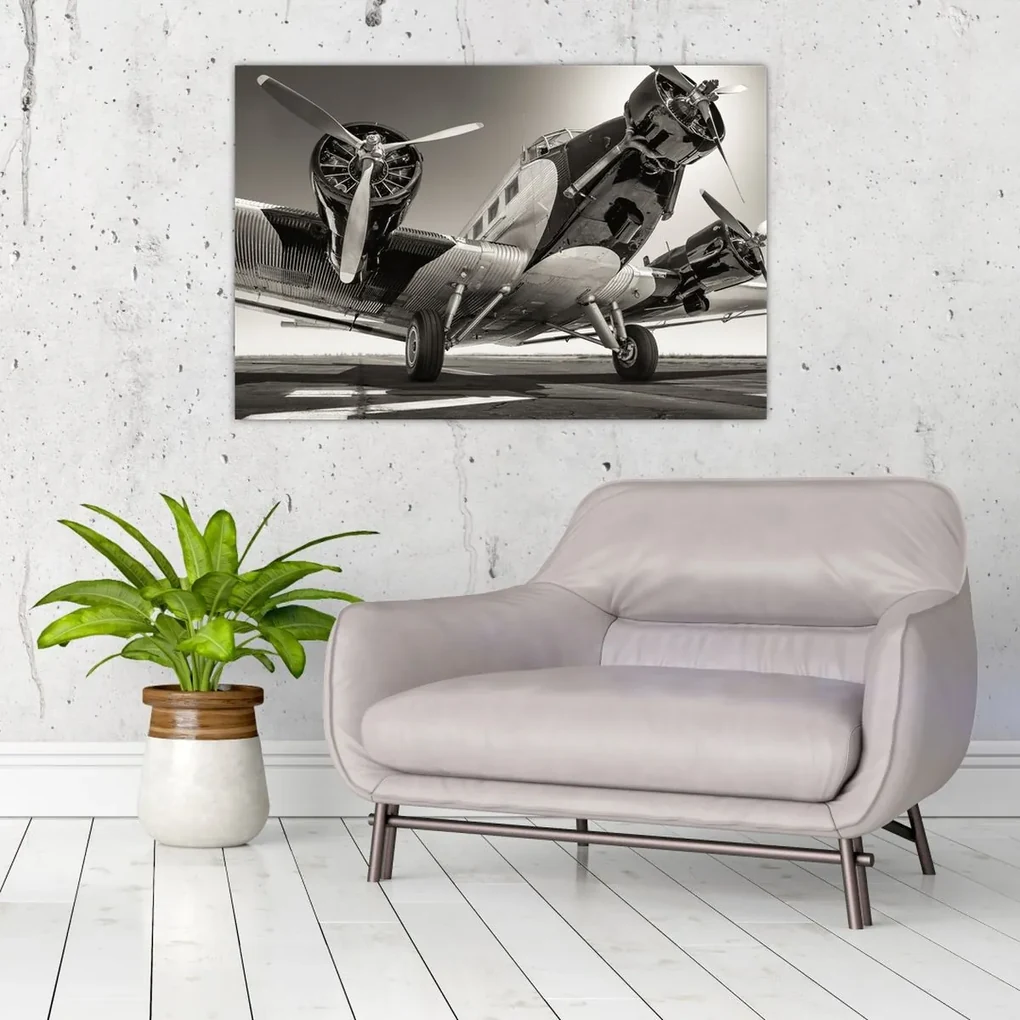 Obraz - Historické lietadlo (90x60 cm)