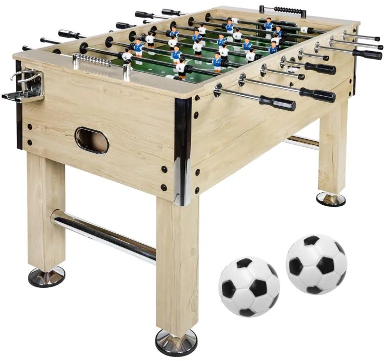 GamesPlanet® Profi futbal Leeds, 140 x 73 x 87 cm, svetlý M02463