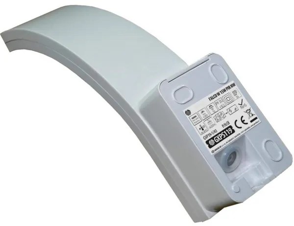 LED Vonkajšie nástenné svietidlo so senzorom LED/15W/230V IP54