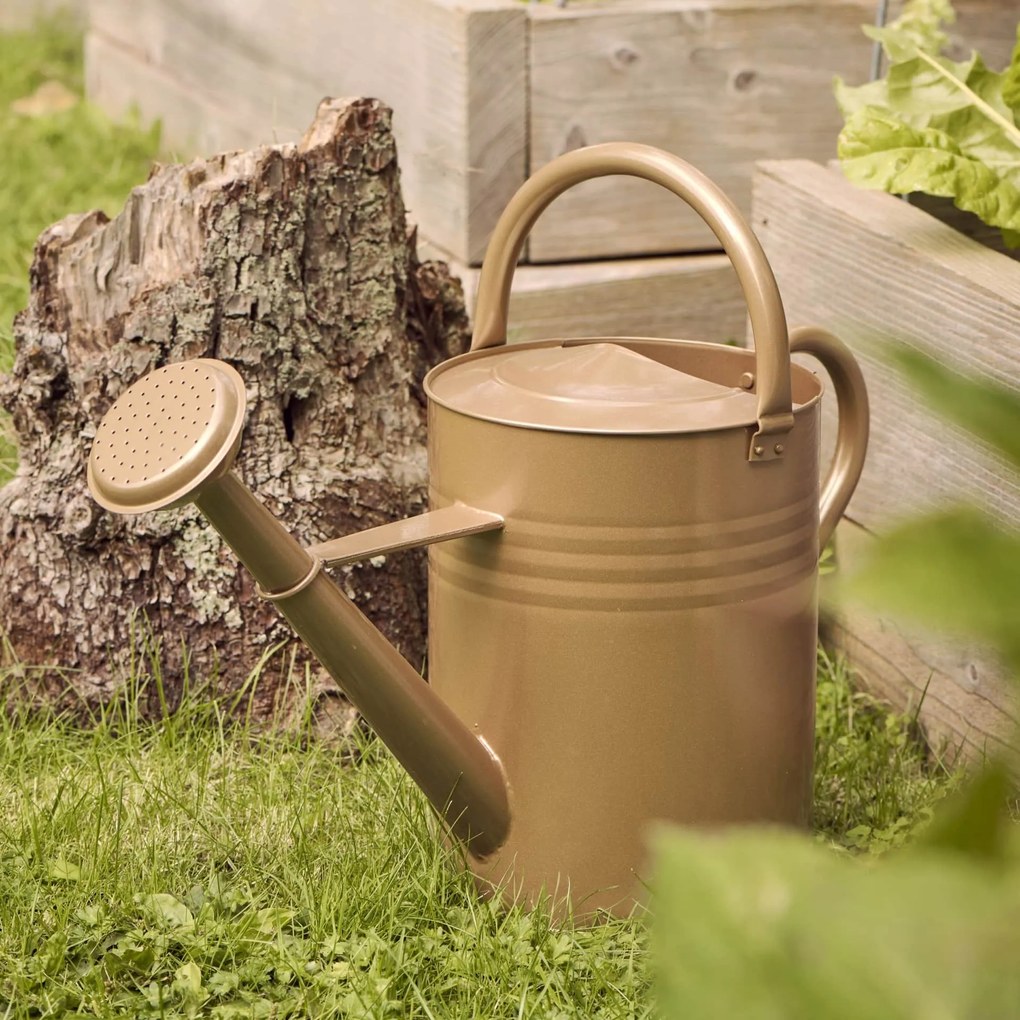 Ib Laursen Zahradní konev Brown Handles 11 l