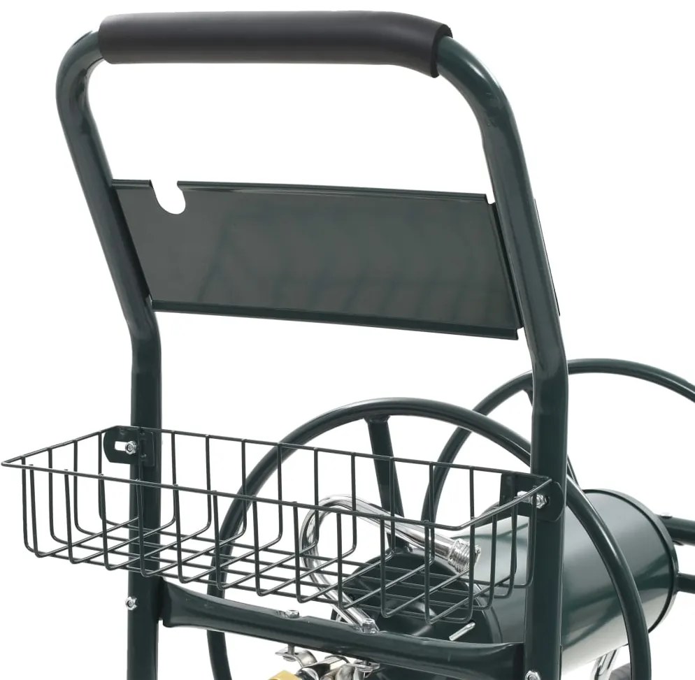 Vozík na záhradnú hadicu s 1/2" hadicovou spojkou 75 m, oceľ