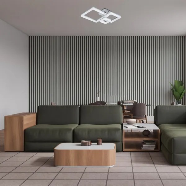 Rabalux 71388 - LED Stropné svietidlo AMILIA LED/22W/230V 3000/4000/6500K chróm