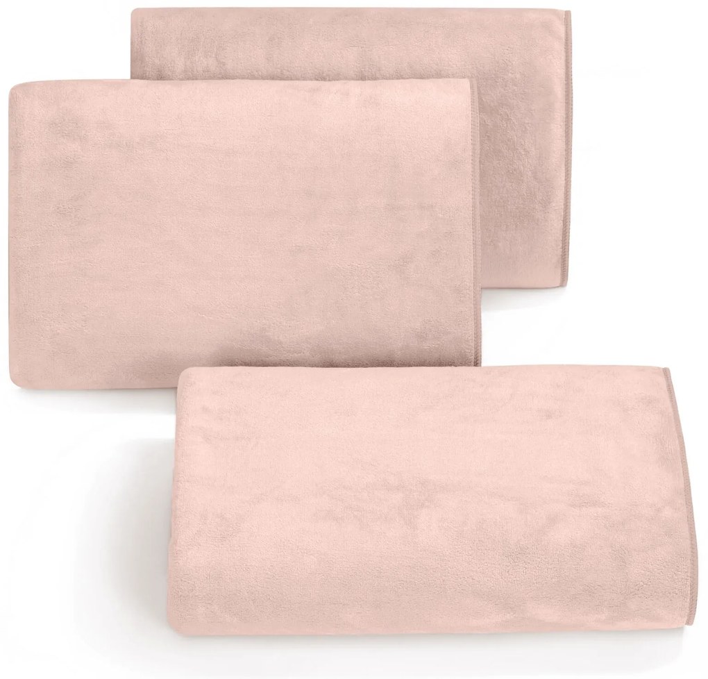 RÝCHLOSCHNÚCI UTERÁK Z MIKROVLÁKNA AMY22 50X90 CM PÚDROVÁ