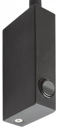 RED - Design Rendl - R12945 - LED Flexibilná lampička EKE LED/3W/230V čierna