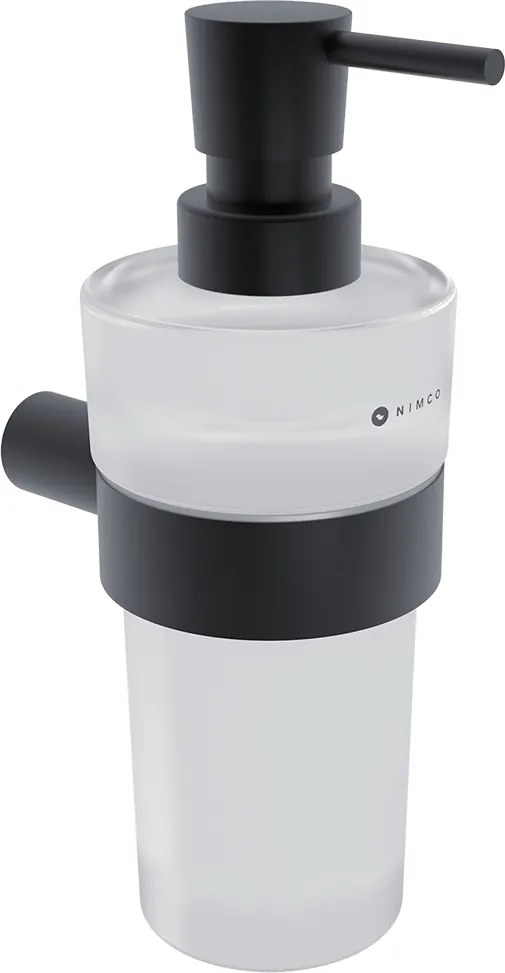 Nimco Dávkovač tekutého mydla, pumpička mosadz BORMO čierna - BRC 11031W-T-90