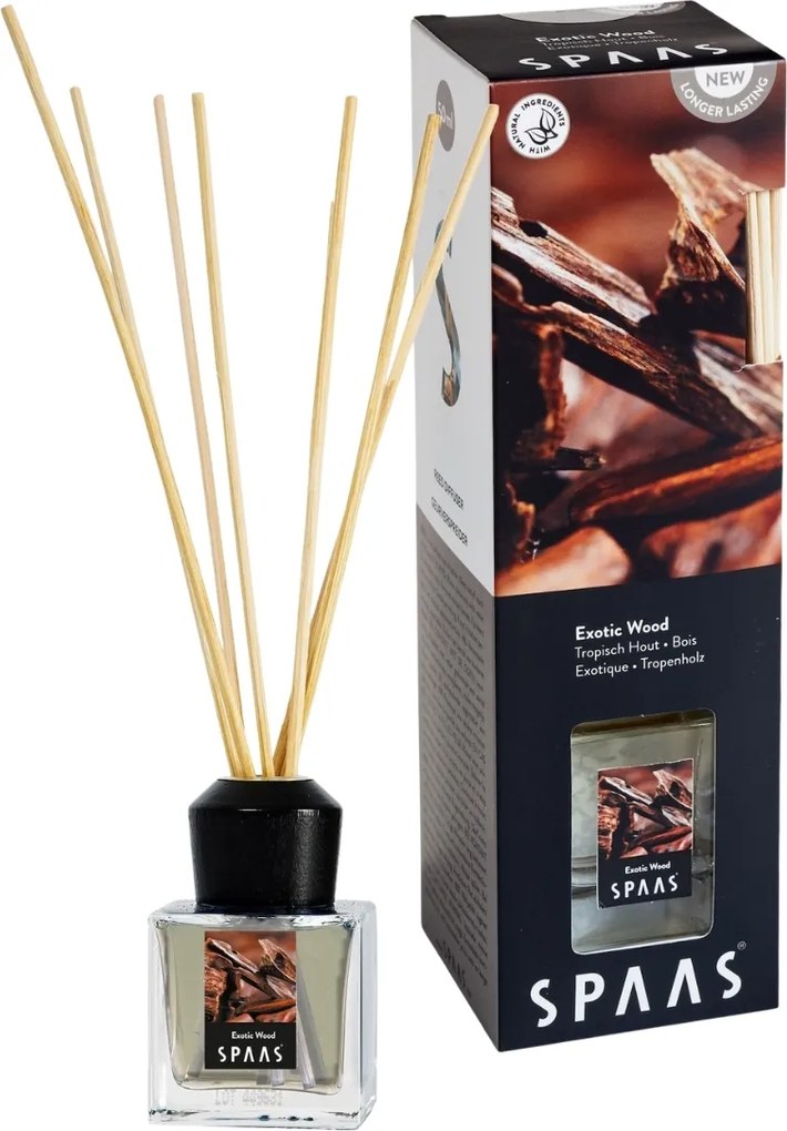 Tyčinkový aroma difuzér EXOTIC WOOD 50 ml