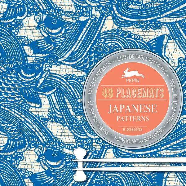 THE PEPIN PRESS 48 papierových prestieraní Japanesa Patterns