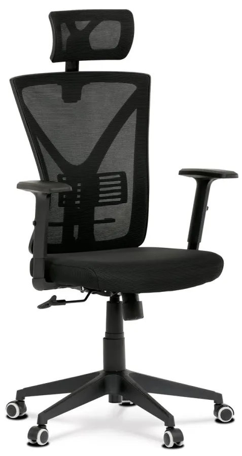 Autronic -  Kancelárska stolička KA-Q851 BK čierna mesh