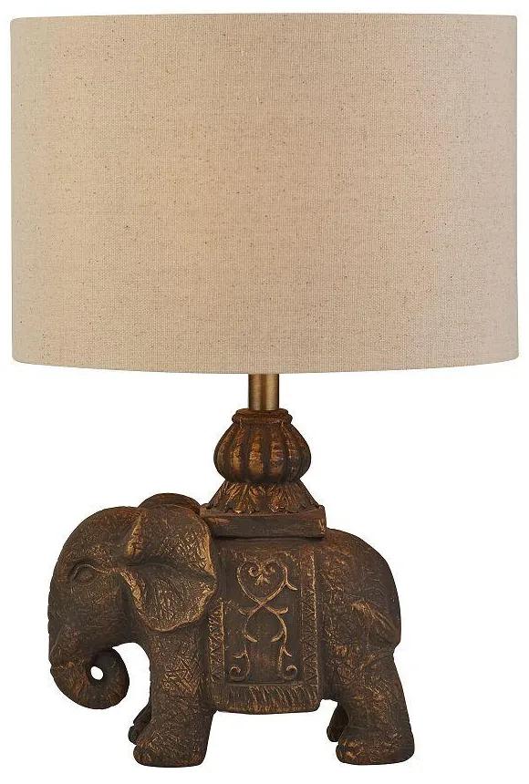 Moderné svietidlo Searchlight table lamp elephant EU700903