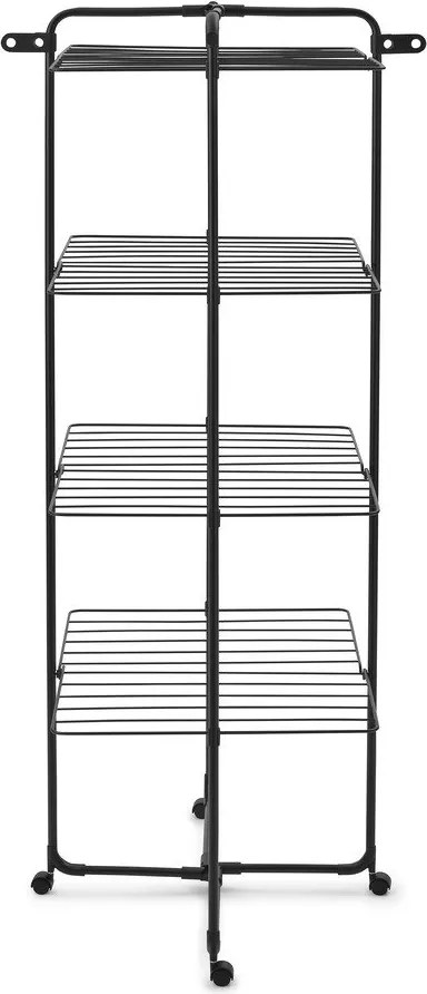 Matne čierny sušiak na bielizeň 30 m HangOn Tower – Brabantia