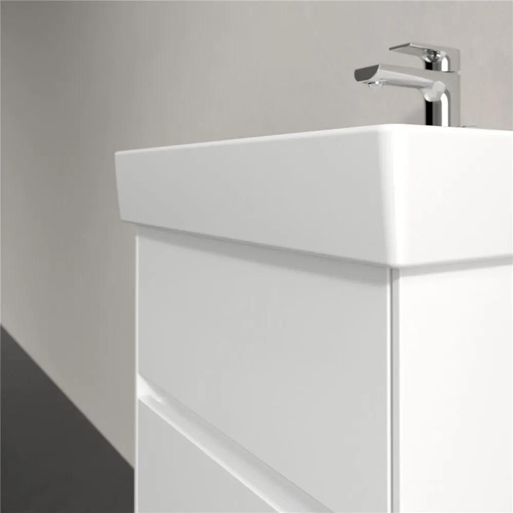 VILLEROY &amp; BOCH Collaro závesná skrinka pod umývadielko, 2 zásuvky, 460 x 374 x 546 mm, Glossy White, C00600DH