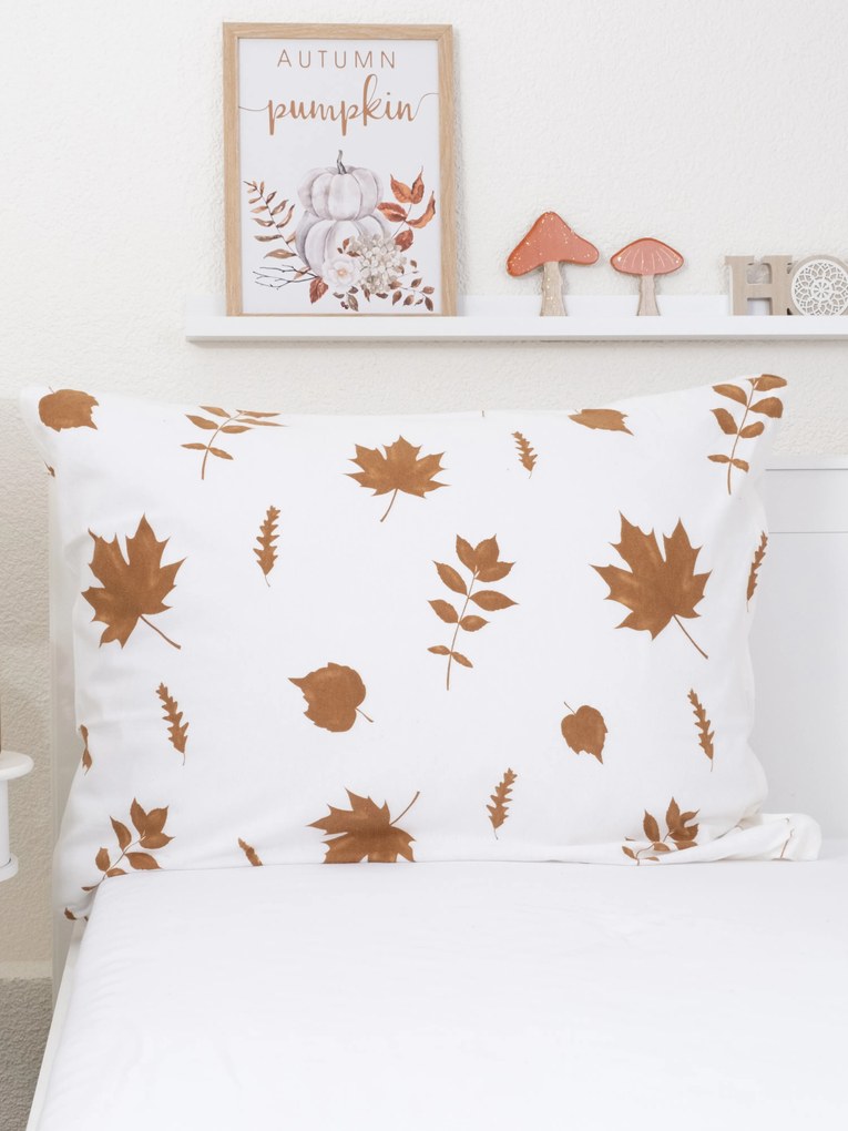 Flanelová obliečka na vankúš 70 x 90 cm - Jeseň