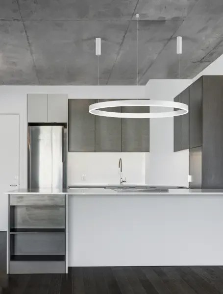 LED luster Motif 120 biele stmievateľné