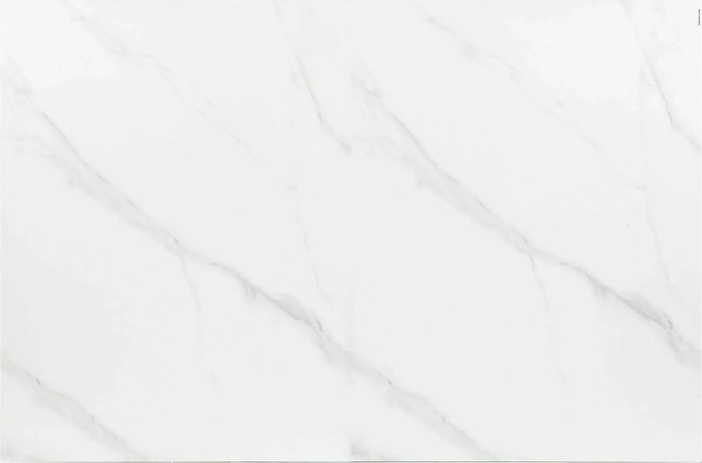 Jedálenský rozkladací stôl Westin 120/160 cm keramika čierny/biely mramor