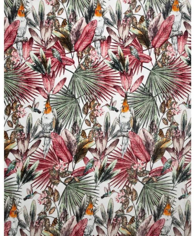 Dekorstudio Deka PARROT s potlačou exotických rastlín 150x200cm