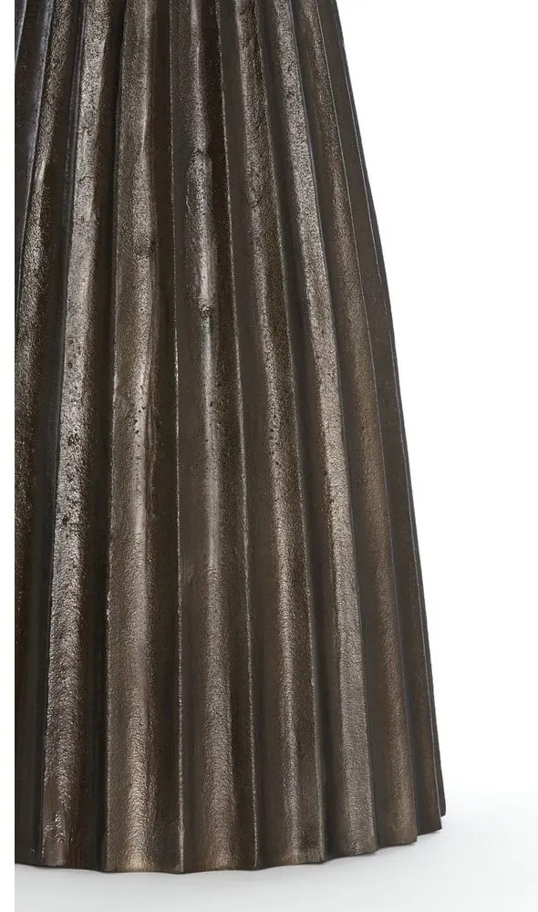 Kovový okrúhly odkladací stolík ø 40 cm Veglia – Light &amp; Living