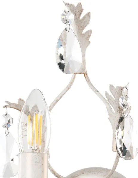 ONLI - Nástenné svietidlo TERESA 1xE14/6W/230V biela