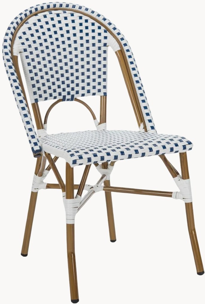 Stohovateľné záhradné jedálenské stoličky Salcha, 2 ks