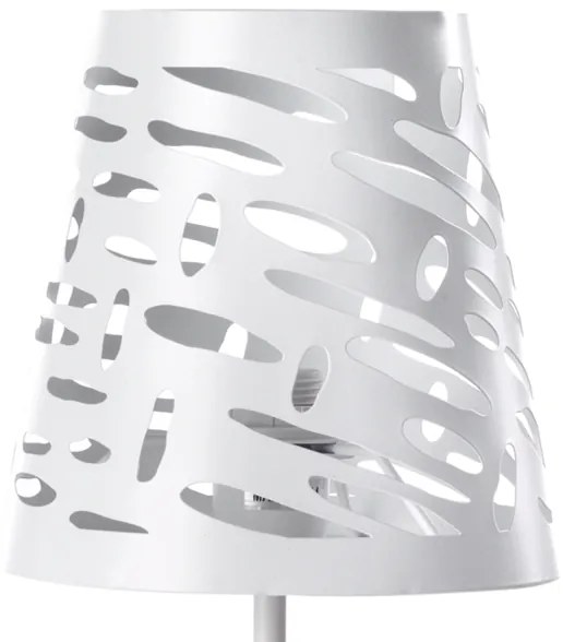 ONLI - Stolná lampa RICKY 1xE14/10W/230V 28 cm biela