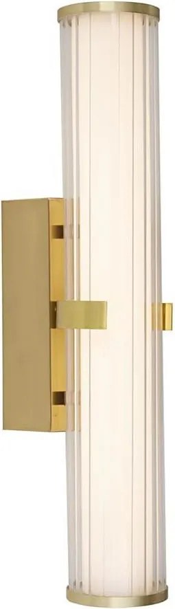 Searchlight 63125-1GO - LED Kúpeľňové svietidlo CLAMP LED/18W/230V IP44 zlatá