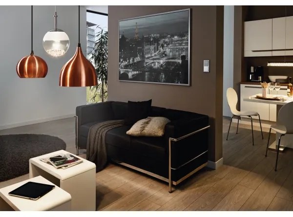 Eglo 93708 - LED závesné svietidlo MONTEFIO 1 1xLED/5W/230V