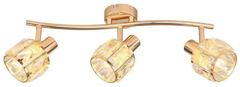 Bodové svietidlo DUBAI 3xE14/40W/230V rose gold