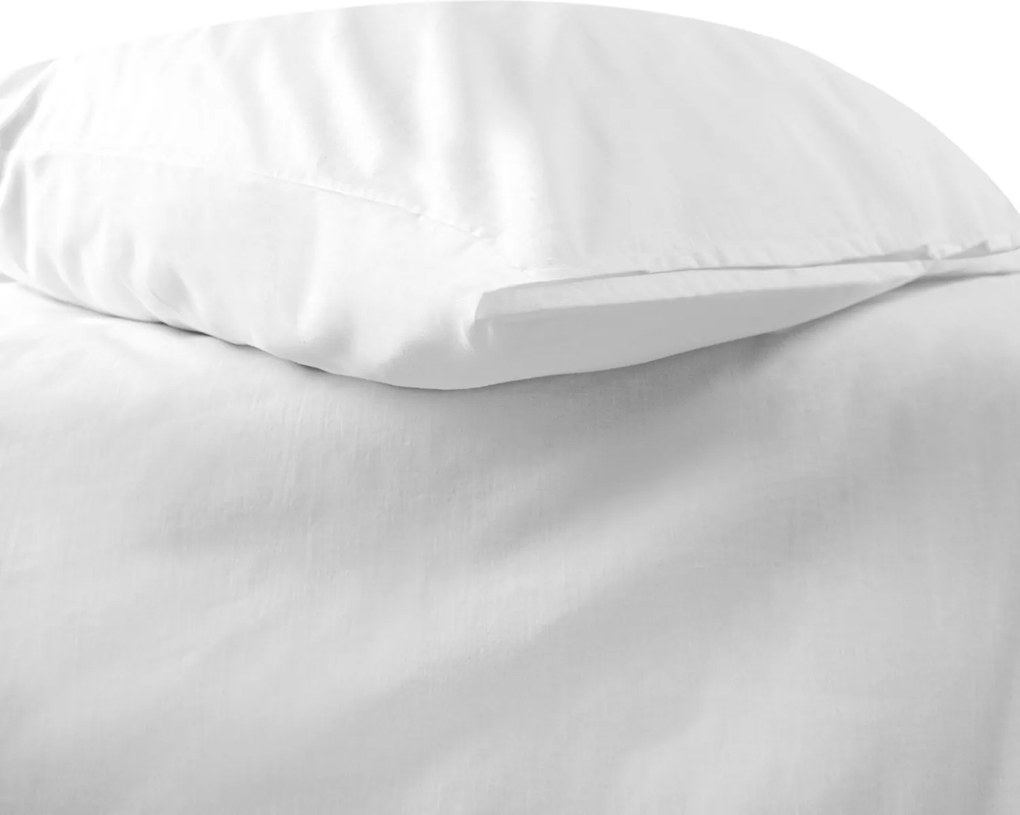 BAVLNENÉ OBLIEČKY SMOOTH 200X220 CM BIELE