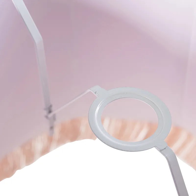 Hodvábny tienidlo ružové 45 cm - Granny