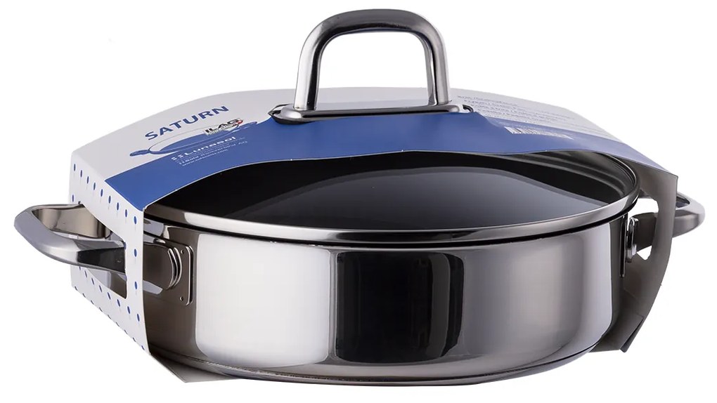 Panvica na zapekanie ø 26 cm, H: 7 cm - Saturn Lunasol - 601270