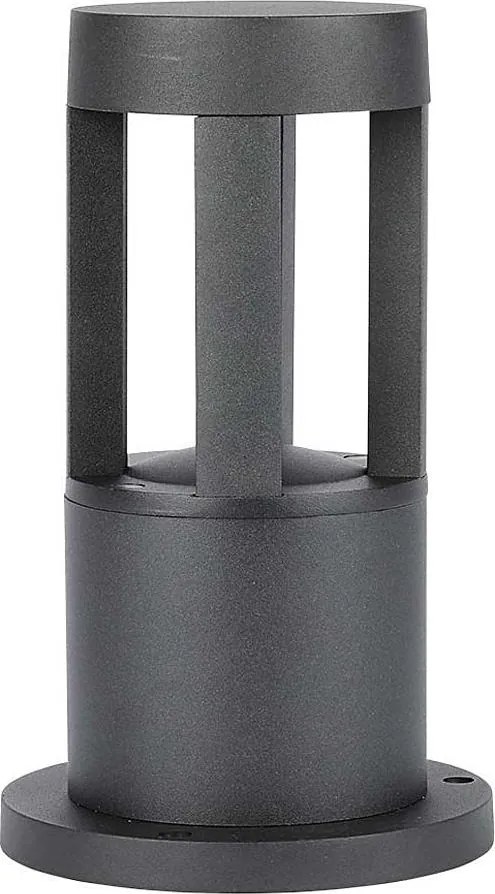 LED Vonkajšia lampa LED/10W/230V 25cm 3000K IP65 čierna