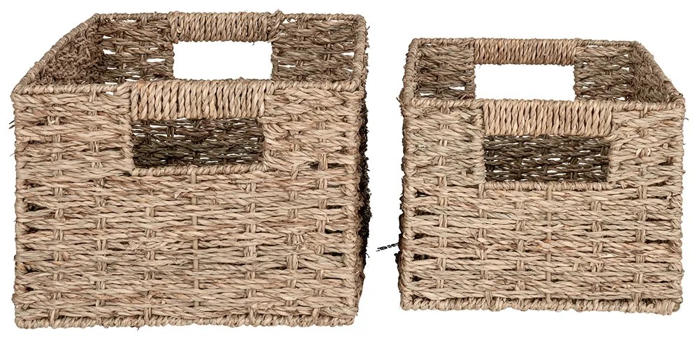 Sada 2 ks Úložné koše Venoso 30-35 × 20-24 × 30-35 cm