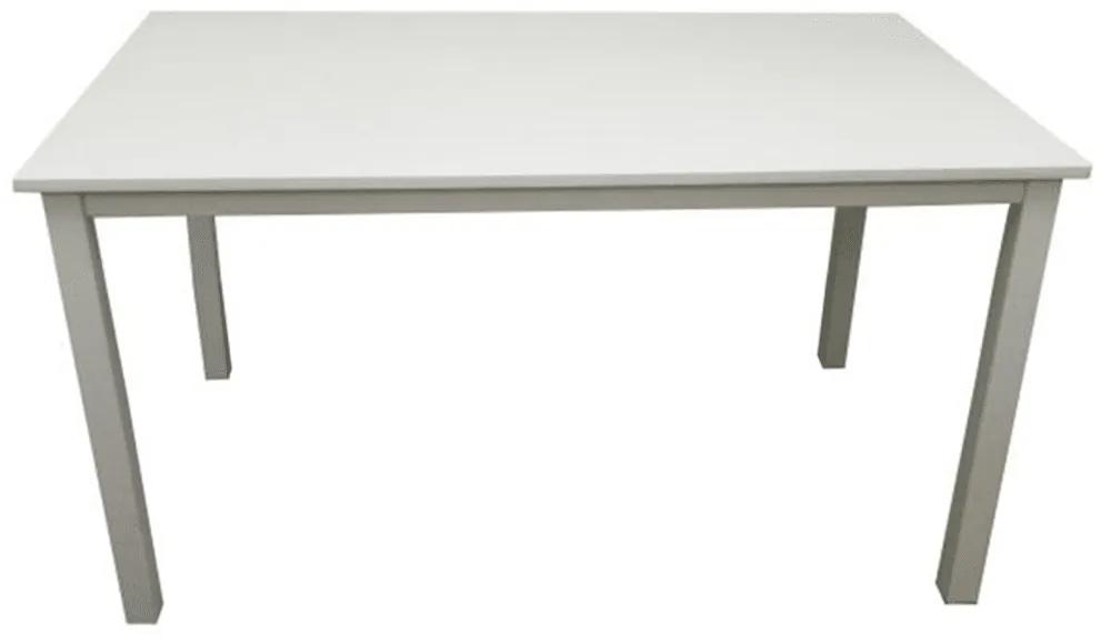 Kondela Jedálenský stôl, biela, 110 cm, ASTRO NEW
