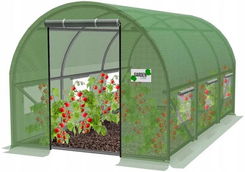 Záhradný fóliovník 3m x 2m x 2m GARDEN LINE - TUN5552