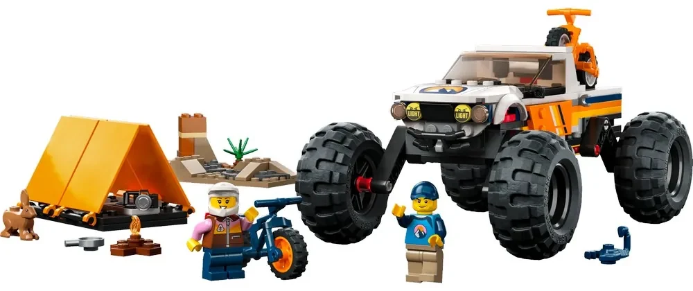 LEGO Dobrodružstvá s terénnym autom 4 x 4