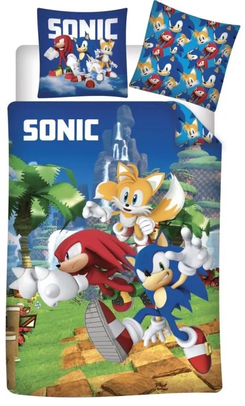 Obliečky do postieľky 100x135 SONIC