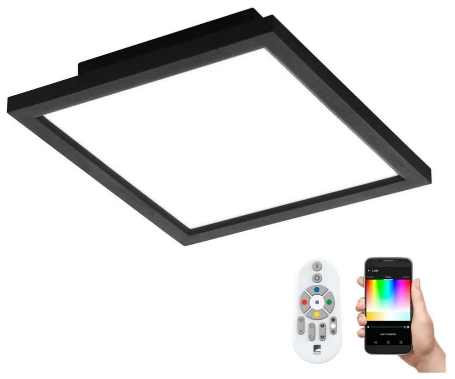 Eglo 99415 - LED RGB Stmievateľné stropné svietidlo SALOBRENA-C LED/16W/230V + DO EG99415