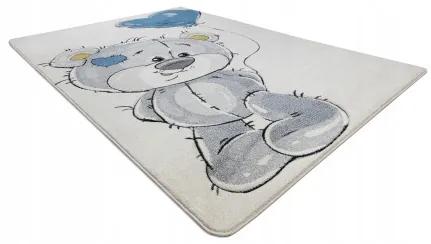 Sammer Kvalitný detský koberec v béžovej farbe s medveďom GR4298 240 x 330 cm