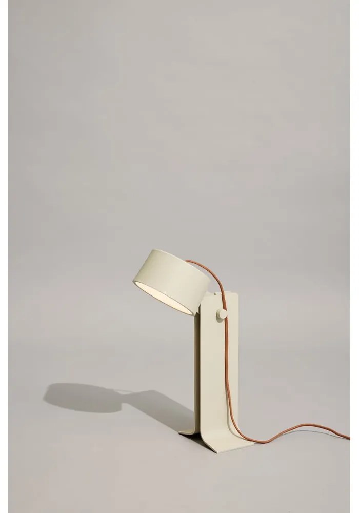 Béžová stolová lampa (výška 32 cm) Crea – Hübsch