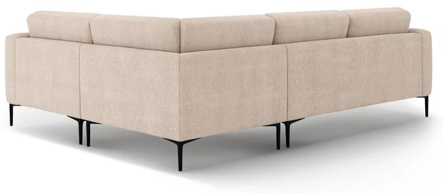 Svetlohnedá rohová pohovka (pravý roh/do L) Bemy – Micadoni