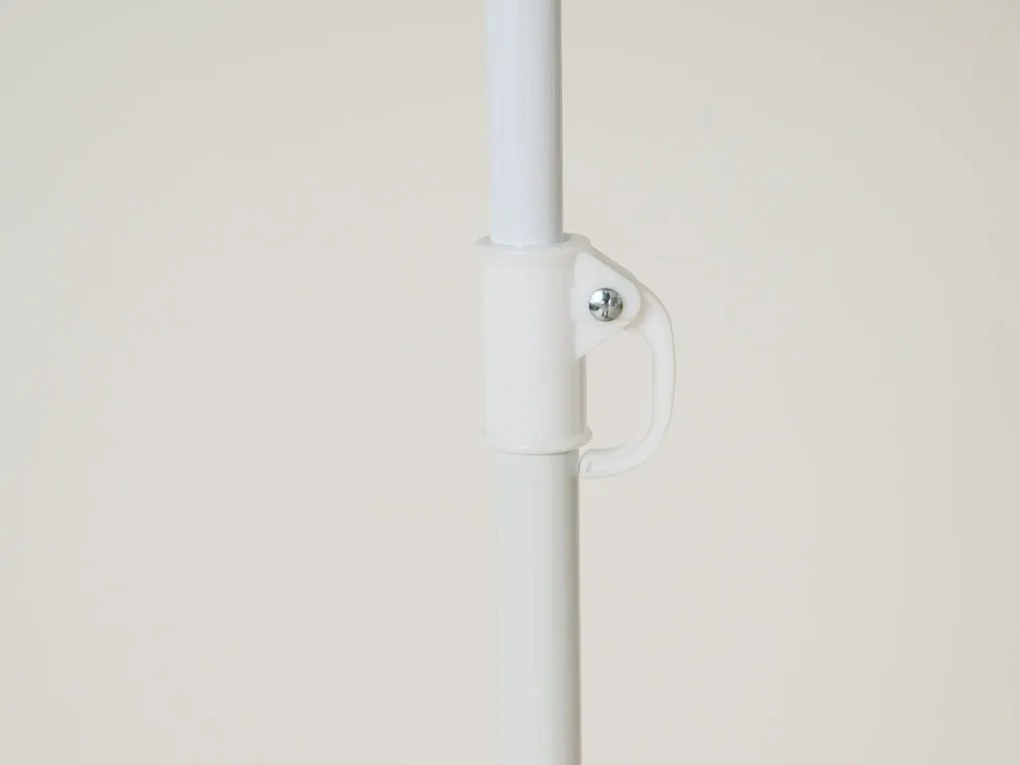 Slnečník PALMA 180 cm, čierno-biely