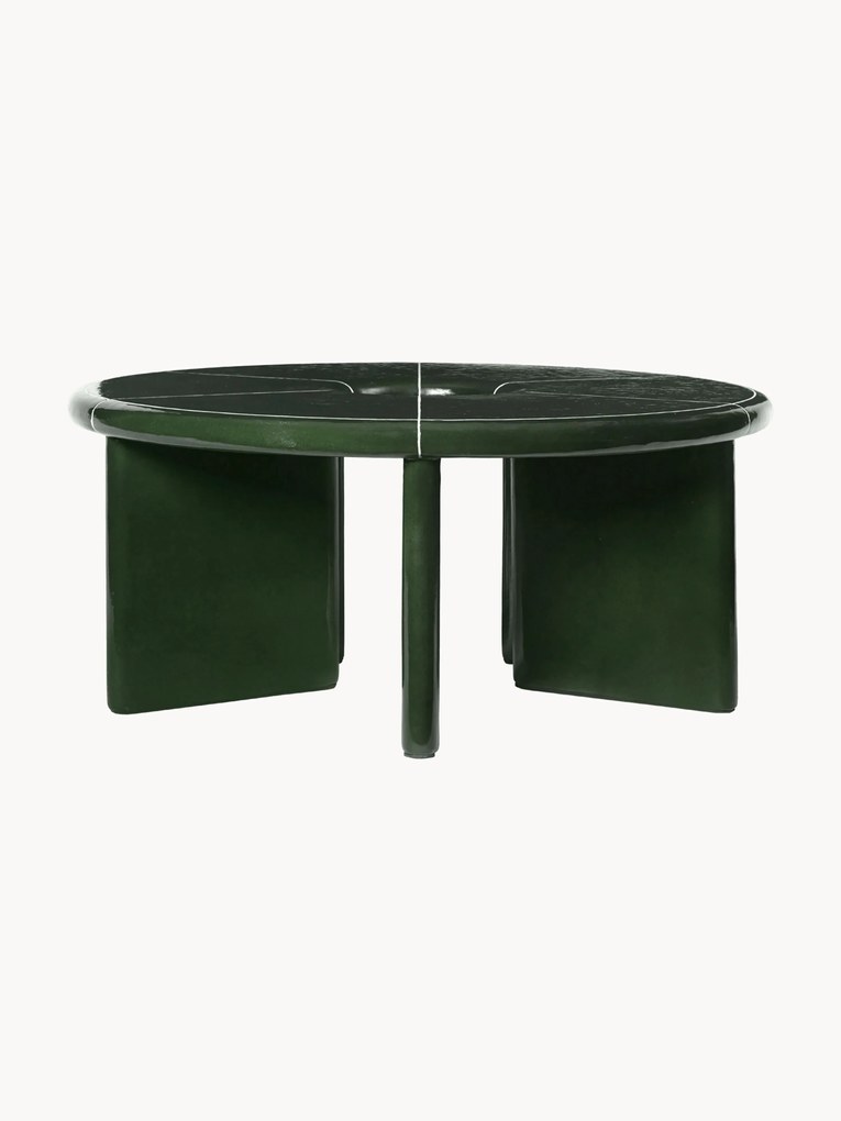 Okrúhly betónový konferenčný stolík Deya