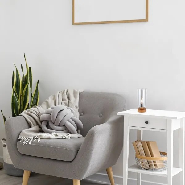 Rabalux 74120 - Stolná lampa TANNO 1xE27/25W/230V dub