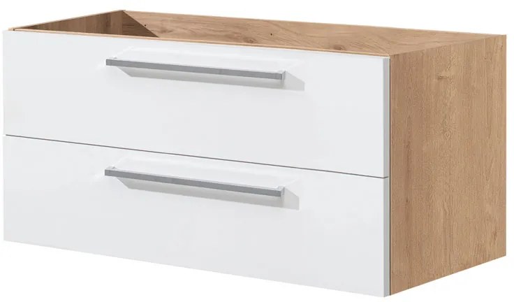 Mereo Mereo, Bino, kúpeľňová skrinka 121 cm, biela, MER-CN673S