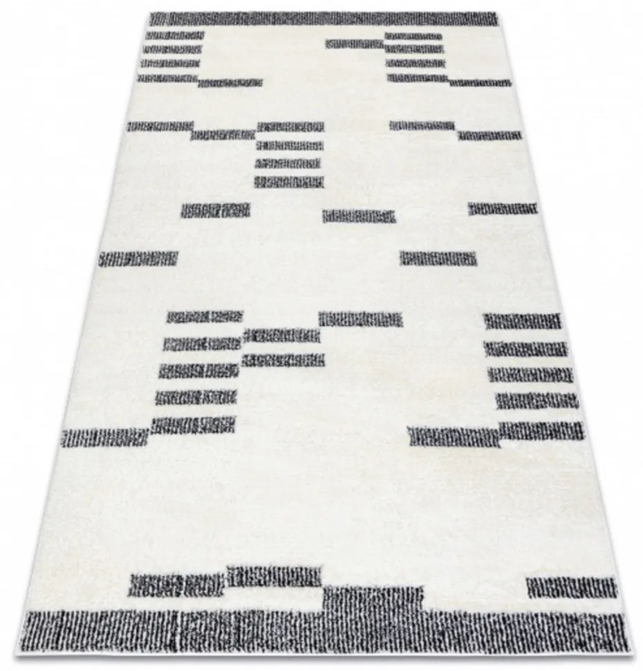 Kusový koberec Ceiba krémovočierný 160x220cm