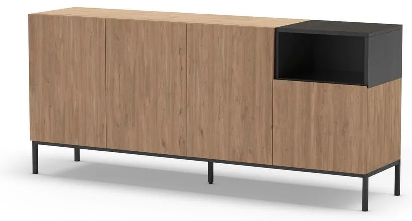 Komoda v prírodnej farbe 180x80 cm Cailin – Marckeric