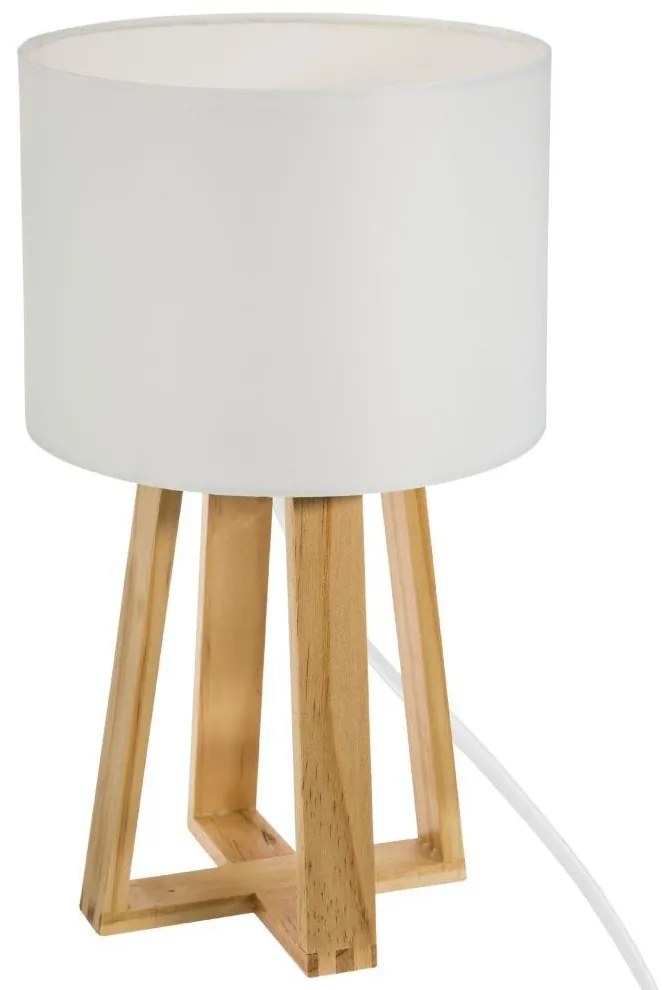 Nočná lampa Molu biela 34,5 cm