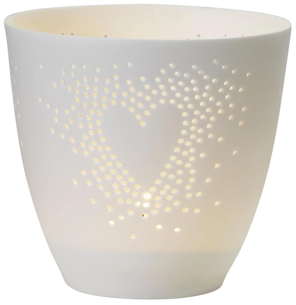 räder Porcelánový svícen Heart Large