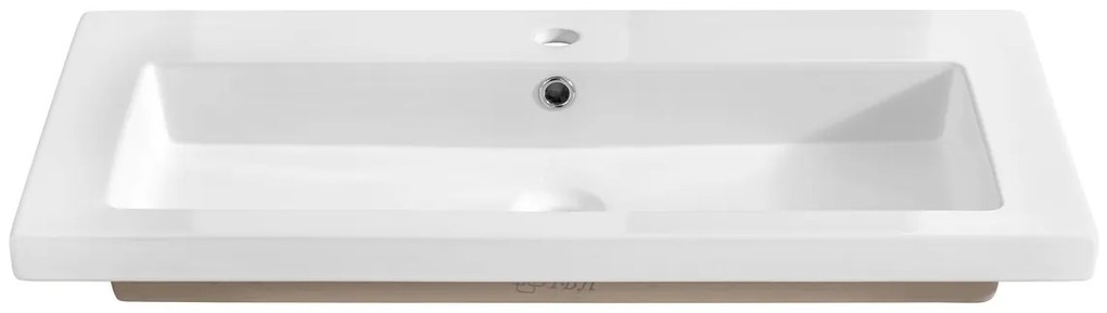 Keramické umývadlo Spirit 101 cm biele