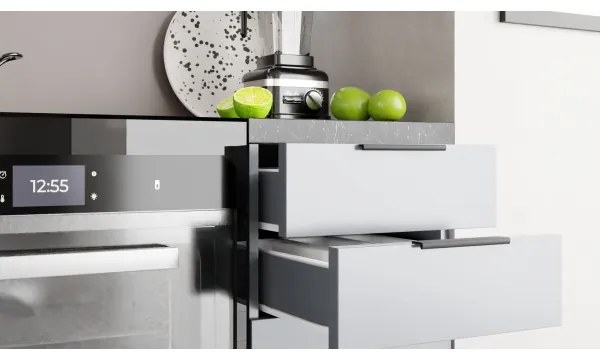 Kuchynská linka PEARL 240 cm sivá