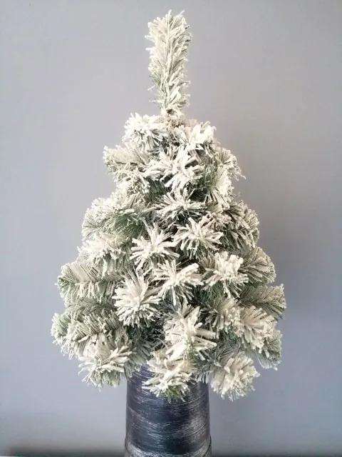 Foxigy Vianočný stromček 60cm v kvetináči Snowy